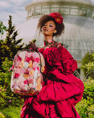 NYBG FLOWERS CLEAR BACKPACK