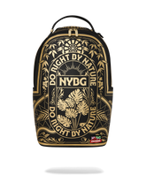 NYBG GOLD FOIL PRINT BACKPACK