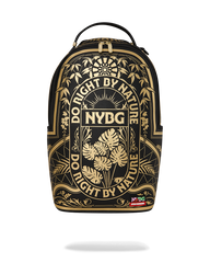 NYBG GOLD FOIL PRINT BACKPACK
