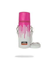 WYNWOOD WALLS COLLAB WATER BOTTLE OR SPRAYCAN HOLDER (WHT/PNK)