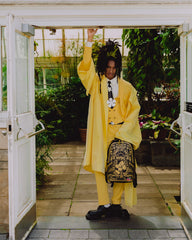 NYBG GOLD FOIL PRINT BACKPACK