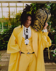 NYBG GOLD FOIL PRINT BACKPACK
