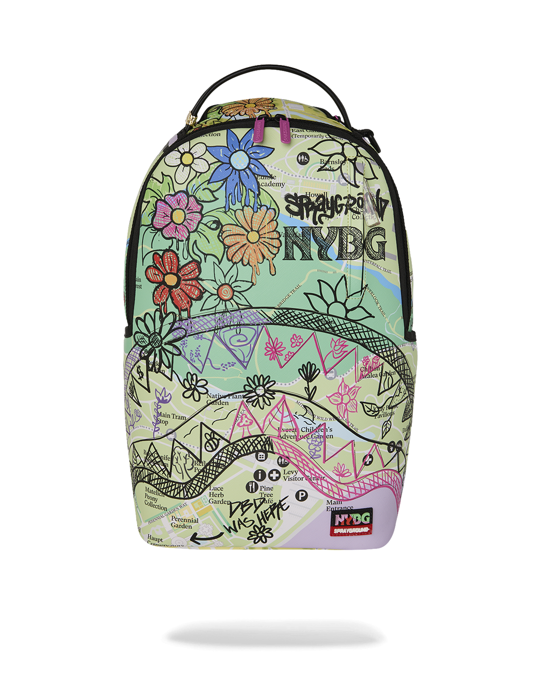 NYBG MAP WITH DOODLES BACKPACK