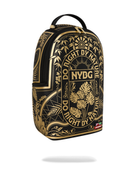 NYBG GOLD FOIL PRINT BACKPACK
