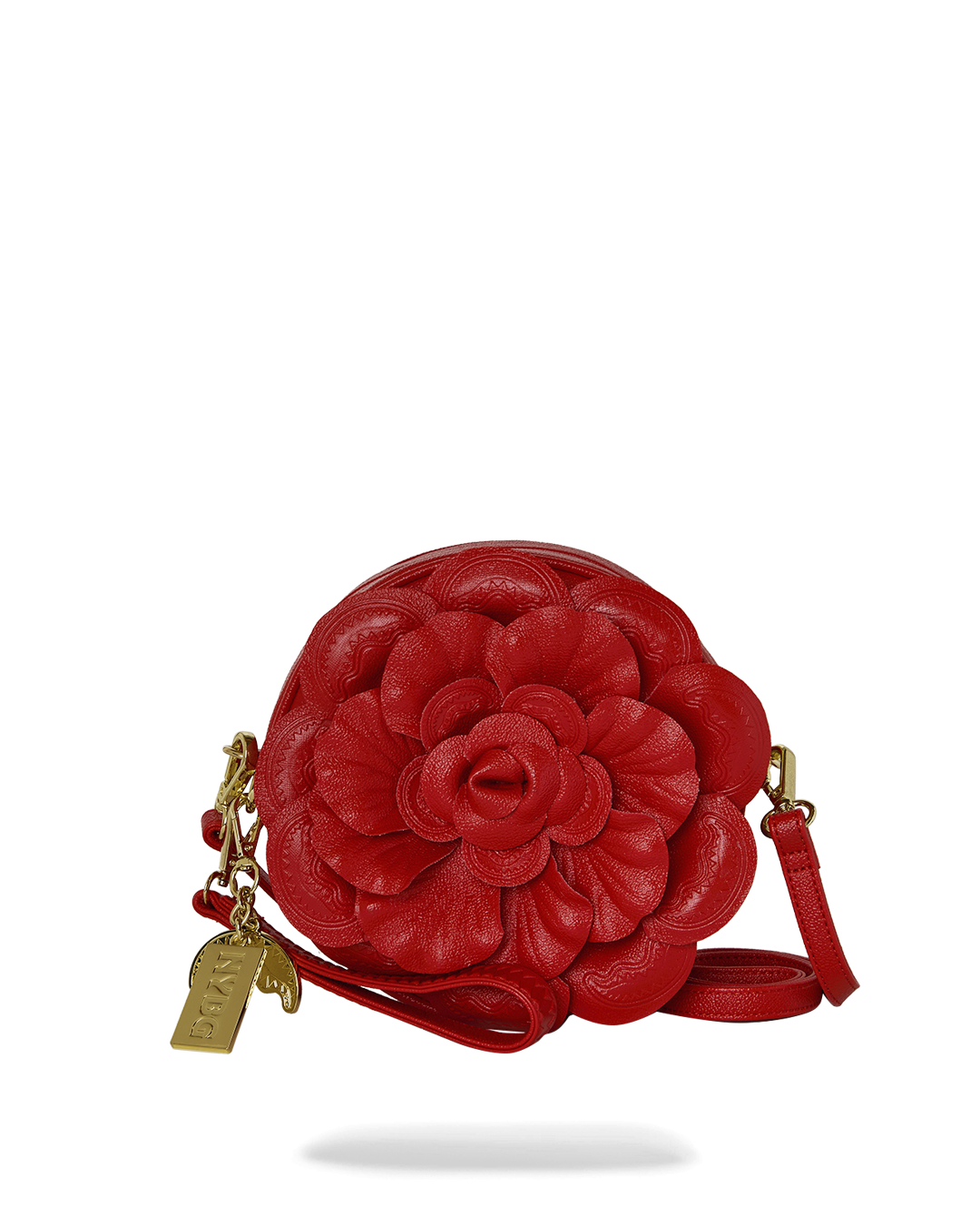 NYBG RED FLOWER POUCHETTE
