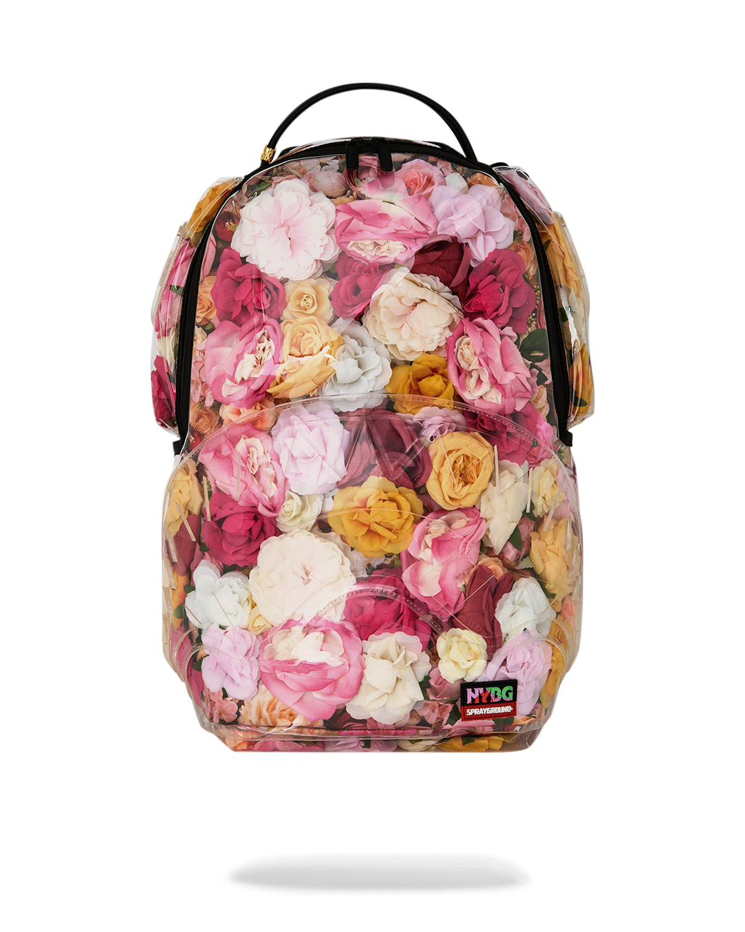 NYBG FLOWERS CLEAR BACKPACK